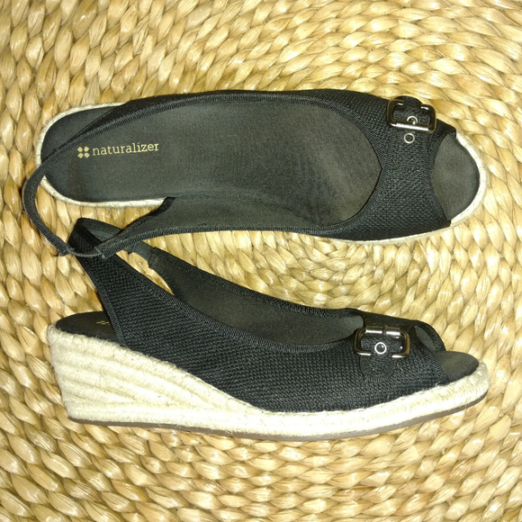 naturalizer oceanna espadrille wedge sandal